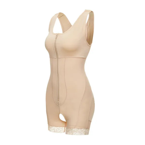 Zip Waist Lace Slimming Shaper Corset Control Shapewear Butt Lifter Strap Body Shaper Underwear Bodysuit Women Plus Size S-6xl luvshop24