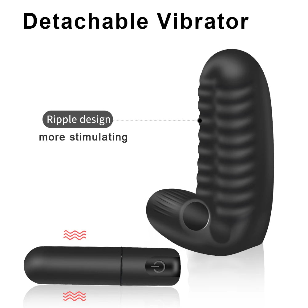 Sex Toys Finger Sleeve Vibrator G Spot Massage Clit Stimulate Female Masturbator For Women Lesbian Orgasm Adult Products luvshop24