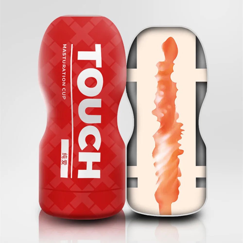 Male Masturbator Cup Soft Pussy Sex Toys Transparent Vagina Adult Endurance Exercise Products Vacuum Pocket Cup Sex Toys for Men luvshop24