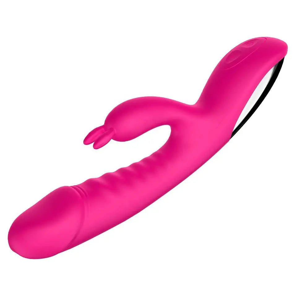 Cheapest Hot Style G Spot Women Pussy Massager Silicone Rabbit Dildo Vaginal Vibrator Toys for Woman luvshop24