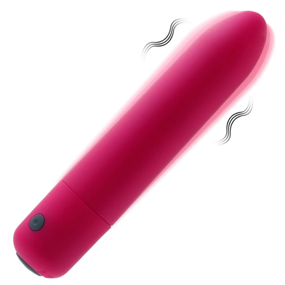 Mini Powerful Bullet Vibrator Women Clitoral Stimulator Vaginal G Spot Masturbation USB Recharge Erotic Vibrators Adult Sex Toys luvshop24