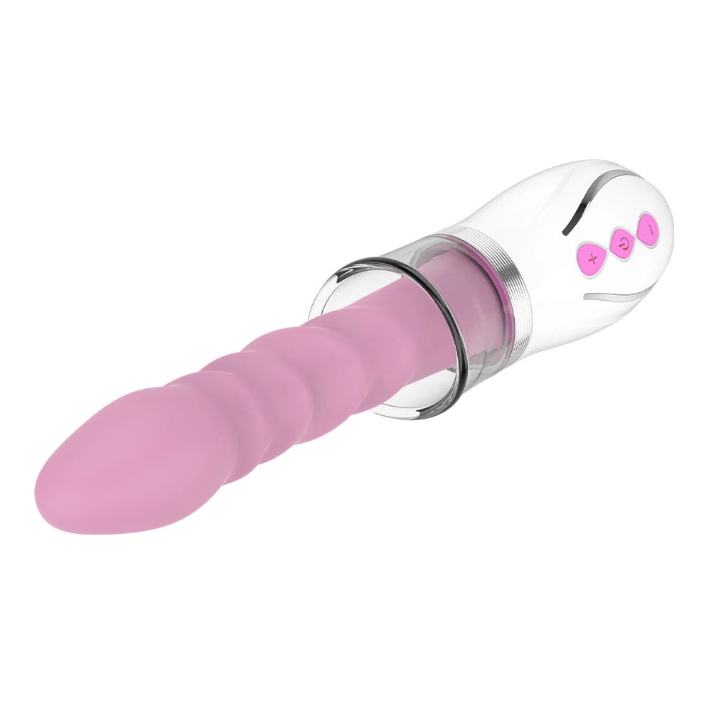 Powered Telescopic Rabbit Vibrator G-Spot Female Masturbation Device for Vaginal Stimulation Similar Features luvshop24