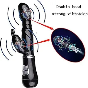 Rabbit Vibrator Dildo g Spot Clit Vibrator Citoralis Stimulator for Women Powerful Dual Motors for Women Couple luvshop24