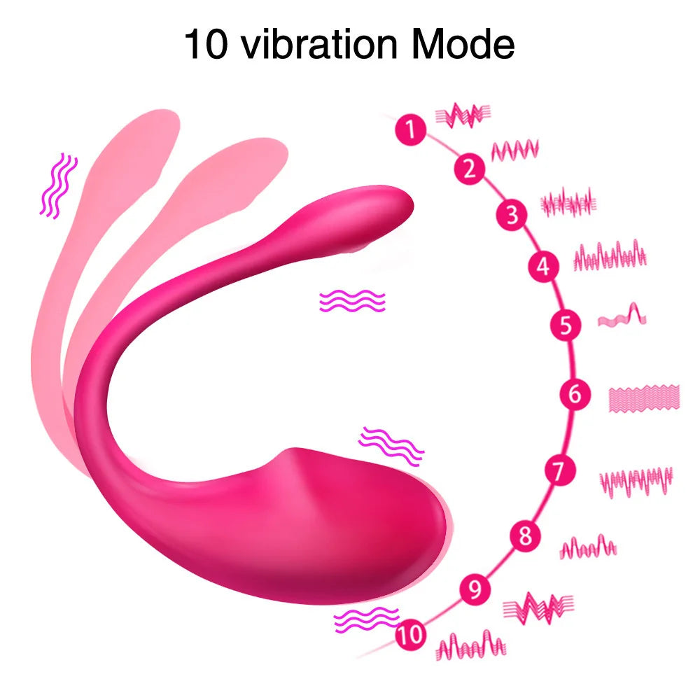 Factory Vibrating with APP Controlled Vibrator Wearable Kegel Ball App Vibrator for Women luvshop24