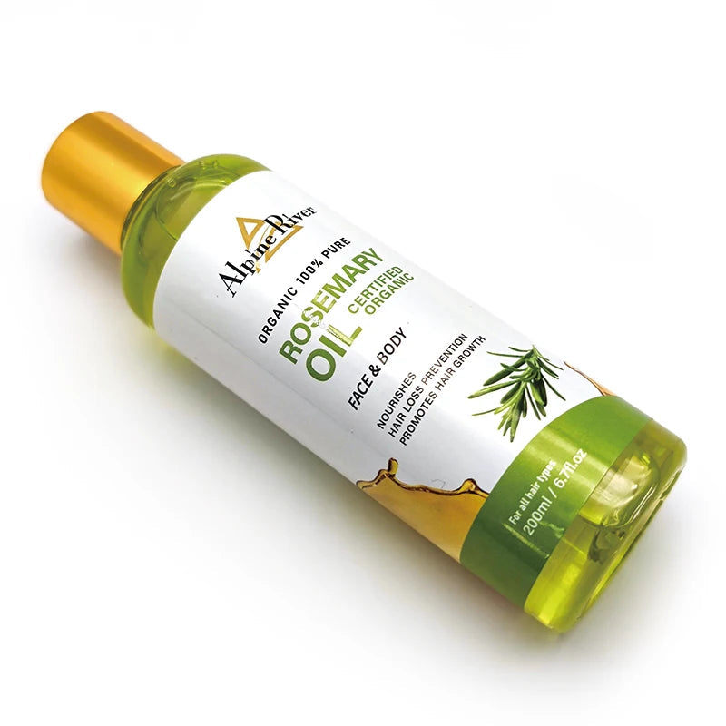 OEM Custom Private Label 100% Natural Herbal Organic Rosemary Hair Growth Oil Facial Treatment Anti-Acne Massage Oil luvshop24