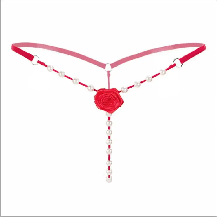 Lynmiss Women's Panties Underwear For Sexy Pearl Lingerie Women Lace Panties Erotic Underwear Briefs Sexy Apparel Erotic luvshop24