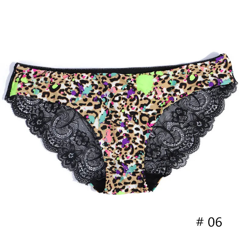 Lace Women's Panties Sexy Female Underwear Seamless Ladies Briefs Low-rise Lingerie Soild Panty Girls Briefs Tangas Slip Femme luvshop24