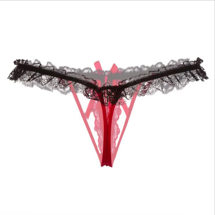 Lynmiss Women's Panties Underwear For Sexy Pearl Lingerie Women Lace Panties Erotic Underwear Briefs Sexy Apparel Erotic luvshop24