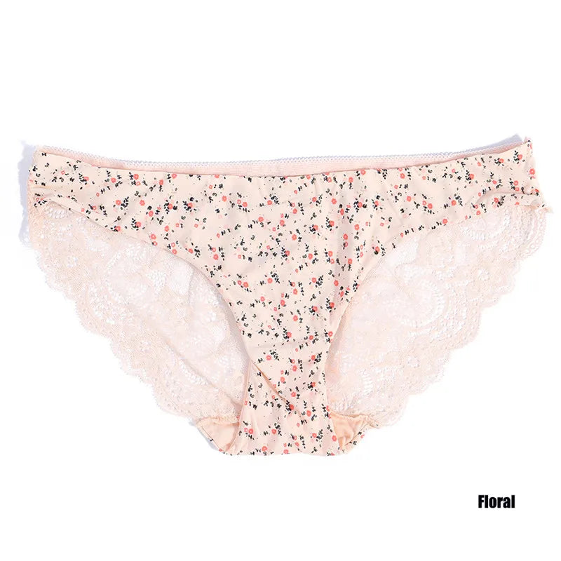 Lace Panties Female Underpants Sexy Panties For Women Briefs Underwear Comfortable Ladies Pantys Lingerie 13 Solid Color luvshop24