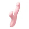 Triple Vibrating Dildo Heating Pulsating Female Vibrator Stimulator Clit G Spot Clitoral Thumping Rabbit Vibrator for Women luvshop24