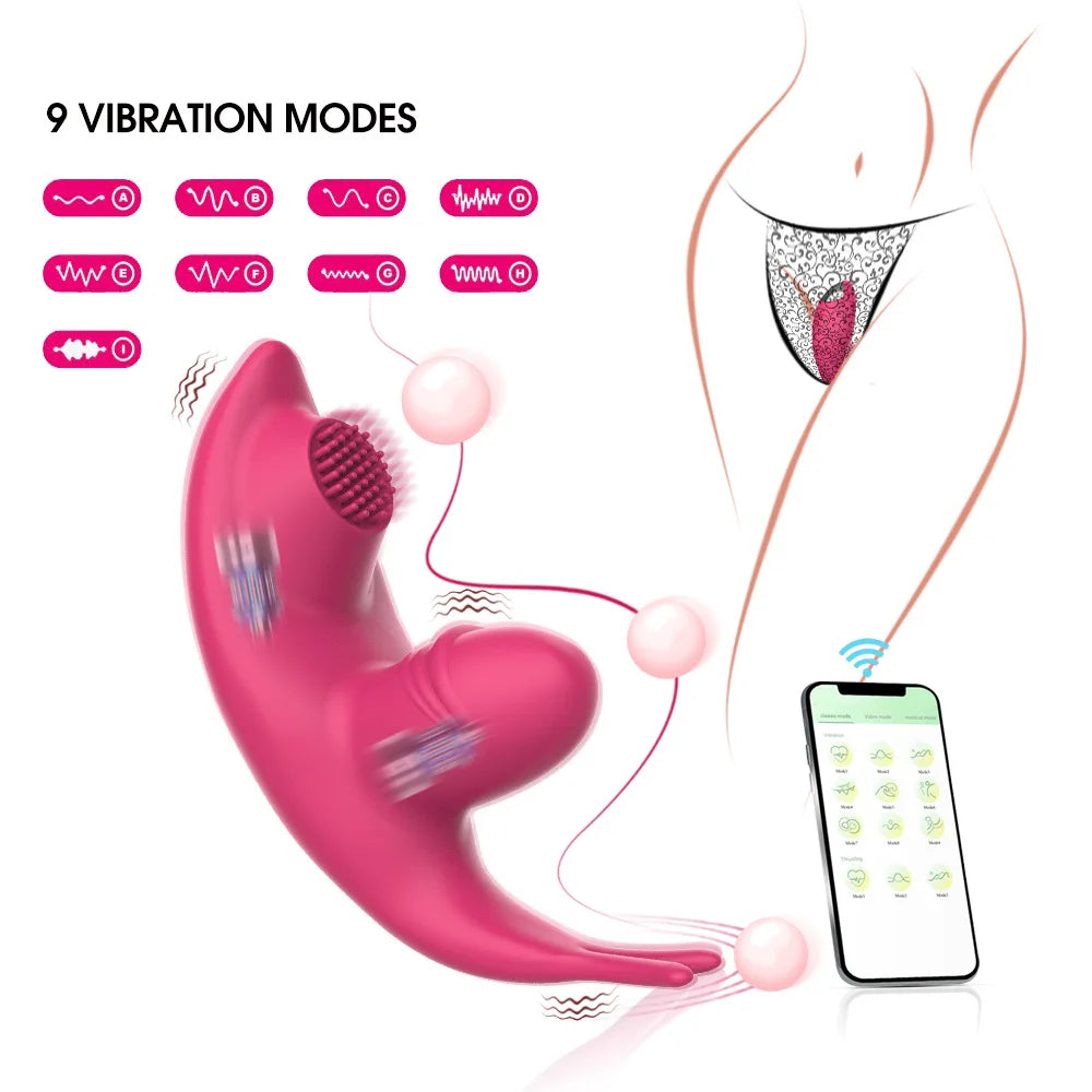 34 Models Remote APP Control Sexy Underwear Panties Vibrator Clitoris Sucker Female Clit Sucking Vibrator for Women luvshop24