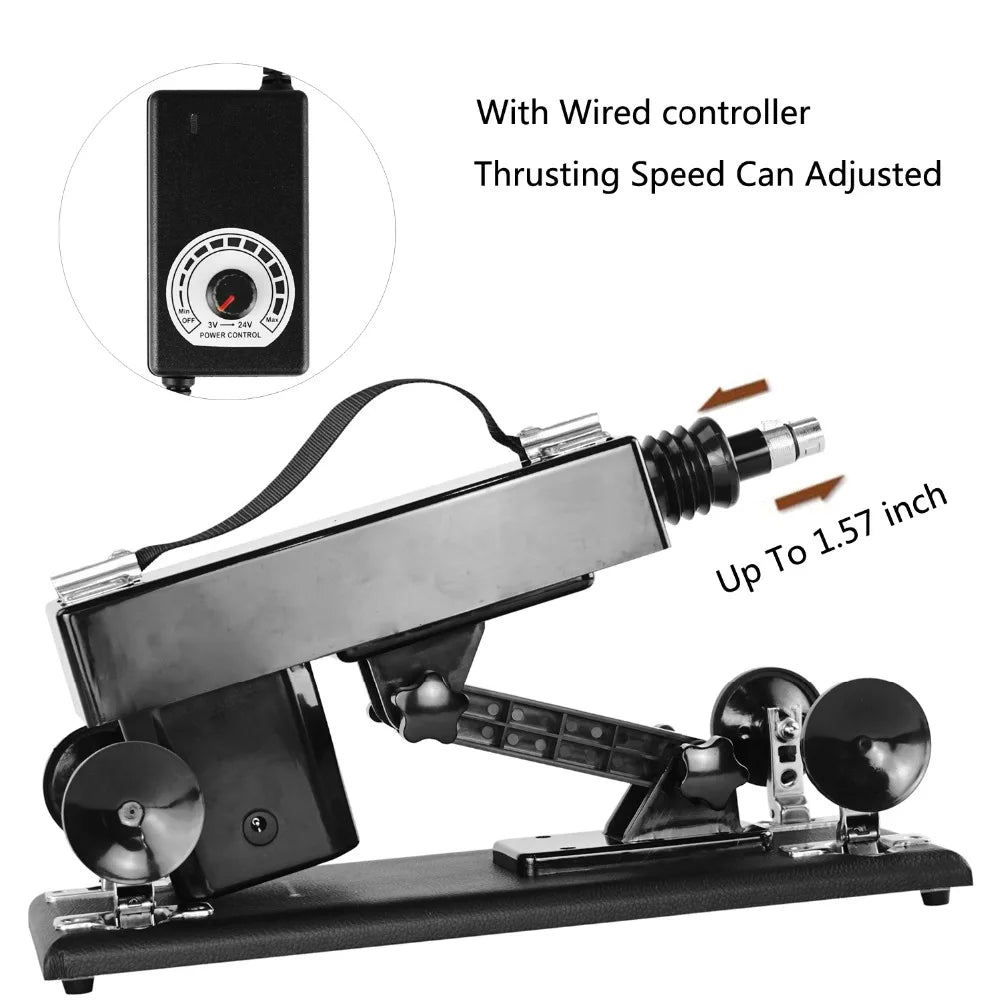 Automatic Powerful Sex Love Machines Thrusting Dildo Masturbating Pumping Vibrator Female Suction Cup Masturbation Sex Machine luvshop24