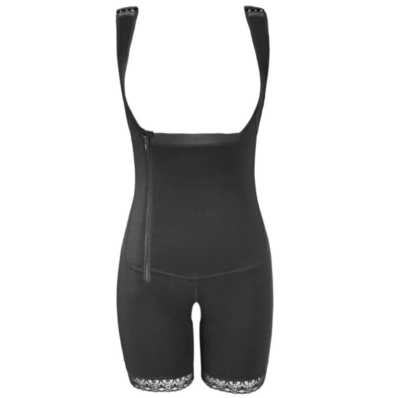 Zip Waist Lace Slimming Shaper Corset Control Shapewear Butt Lifter Strap Body Shaper Underwear Bodysuit Women Plus Size S-6xl luvshop24