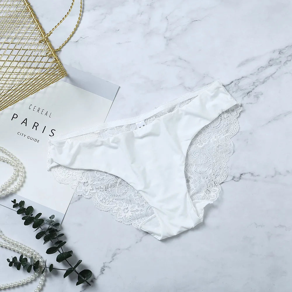 Lace Panties Female Underpants Sexy Panties For Women Briefs Underwear Comfortable Ladies Pantys Lingerie 13 Solid Color luvshop24