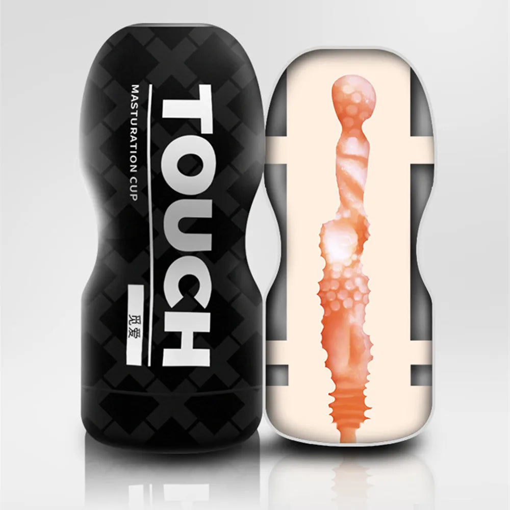 Male Masturbator Cup Soft Pussy Sex Toys Transparent Vagina Adult Endurance Exercise Products Vacuum Pocket Cup Sex Toys for Men luvshop24