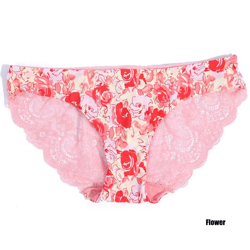 Lace Panties Female Underpants Sexy Panties For Women Briefs Underwear Comfortable Ladies Pantys Lingerie 13 Solid Color luvshop24