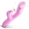 3 in 1 Female Vaginal Masturbation Tools Sucking Licking Vibrator G-Spot Clitoral Stimulation Heating Rabbit Vibrator for Women luvshop24