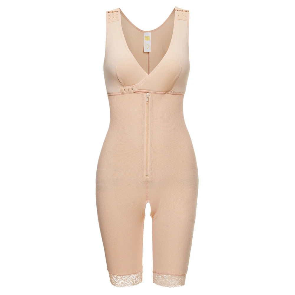 Zip Waist Lace Slimming Shaper Corset Control Shapewear Butt Lifter Strap Body Shaper Underwear Bodysuit Women Plus Size S-6xl luvshop24