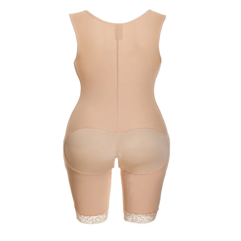 Zip Waist Lace Slimming Shaper Corset Control Shapewear Butt Lifter Strap Body Shaper Underwear Bodysuit Women Plus Size S-6xl luvshop24
