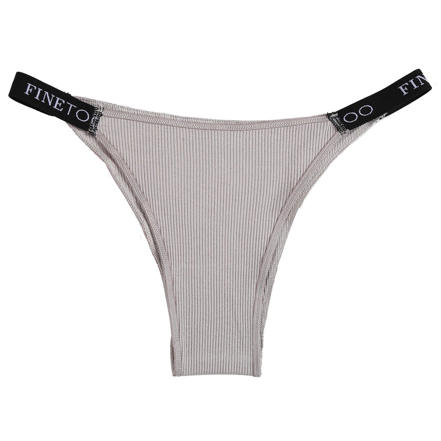 5PCS/Set Sexy Lingerie Women Cotton Panties Finetoo Letter Low Waist Female Briefs Underwear Comfort Underpants Women Intimates luvshop24