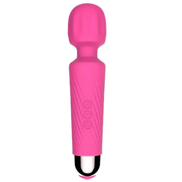 Waterproof Customizable Rechargeable 20 Vibration Level Body Masturbator Clitoris Vibrator Wand Massager luvshop24