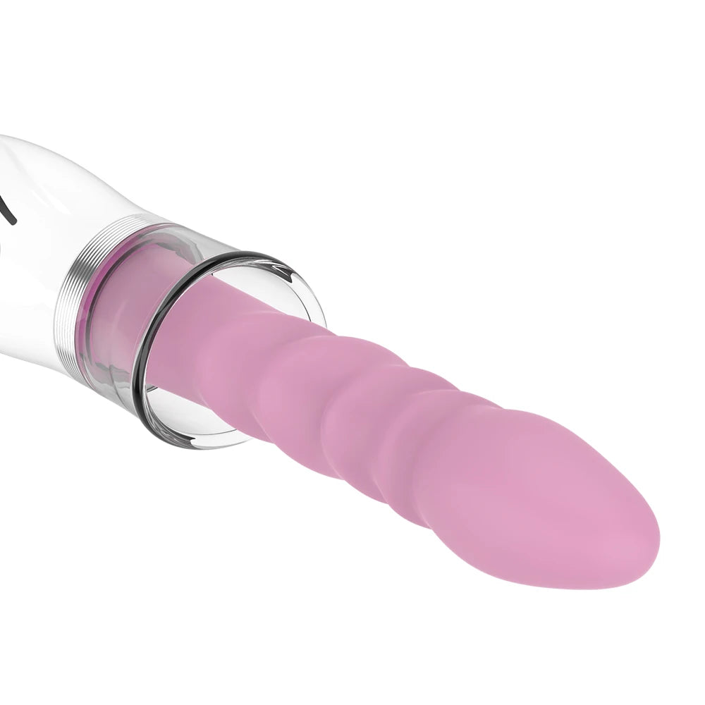 Powered Telescopic Rabbit Vibrator G-Spot Female Masturbation Device for Vaginal Stimulation Similar Features luvshop24
