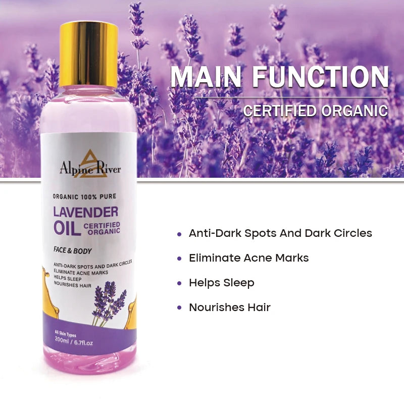 100% Natural Organic Vitamin E Body Oil Remove Dark Spots Eliminate Dark Circles Help Sleep Lavender Massage Oil luvshop24