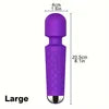 Cheaper Price USB Charge Portable Powerful Personal Mini Wand Massager Vibrator Waterproof Electric Mini Massager for Women luvshop24