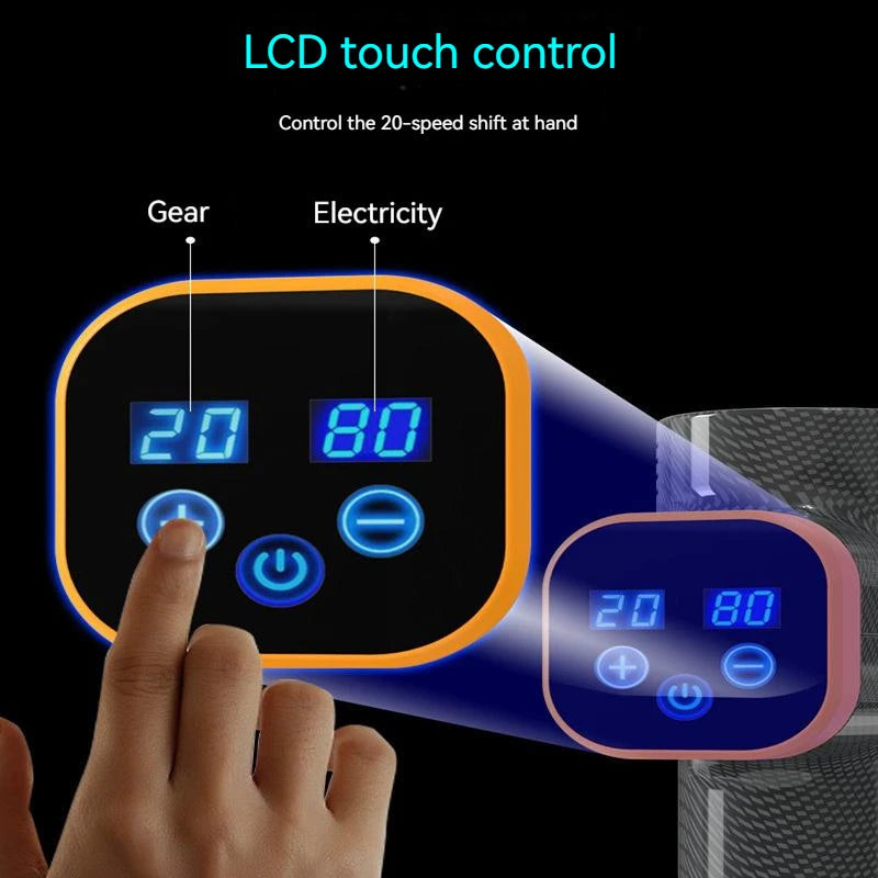 Phoenix A2 Massage Fascia Gun Athlete Vibrating Deep Tissue Strike Four-speed Adjustable Quiet Portable Electric Sports Massager luvshop24