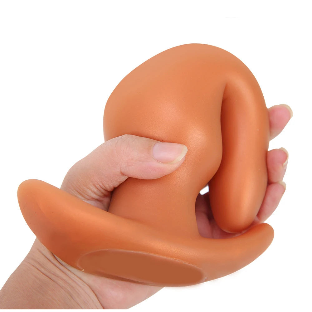 Soft Anal Plugs for Gay Men Prostate Massage Liquid Silicone 35-80mm Huge Butt Plug Anal Training Comfortable To Wear But Plug luvshop24