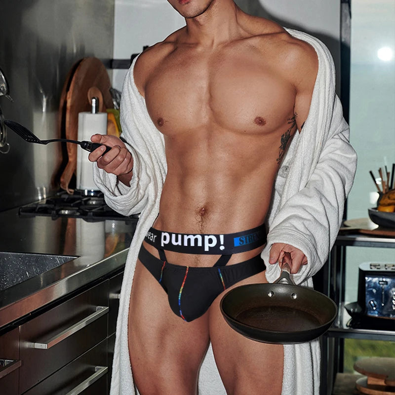 Mens Sexy Briefs Underwear Modal Comfortable Breathable Bikini Jockstrap Lingeries for Men Male Panties Calzoncillos Slip Hombre luvshop24