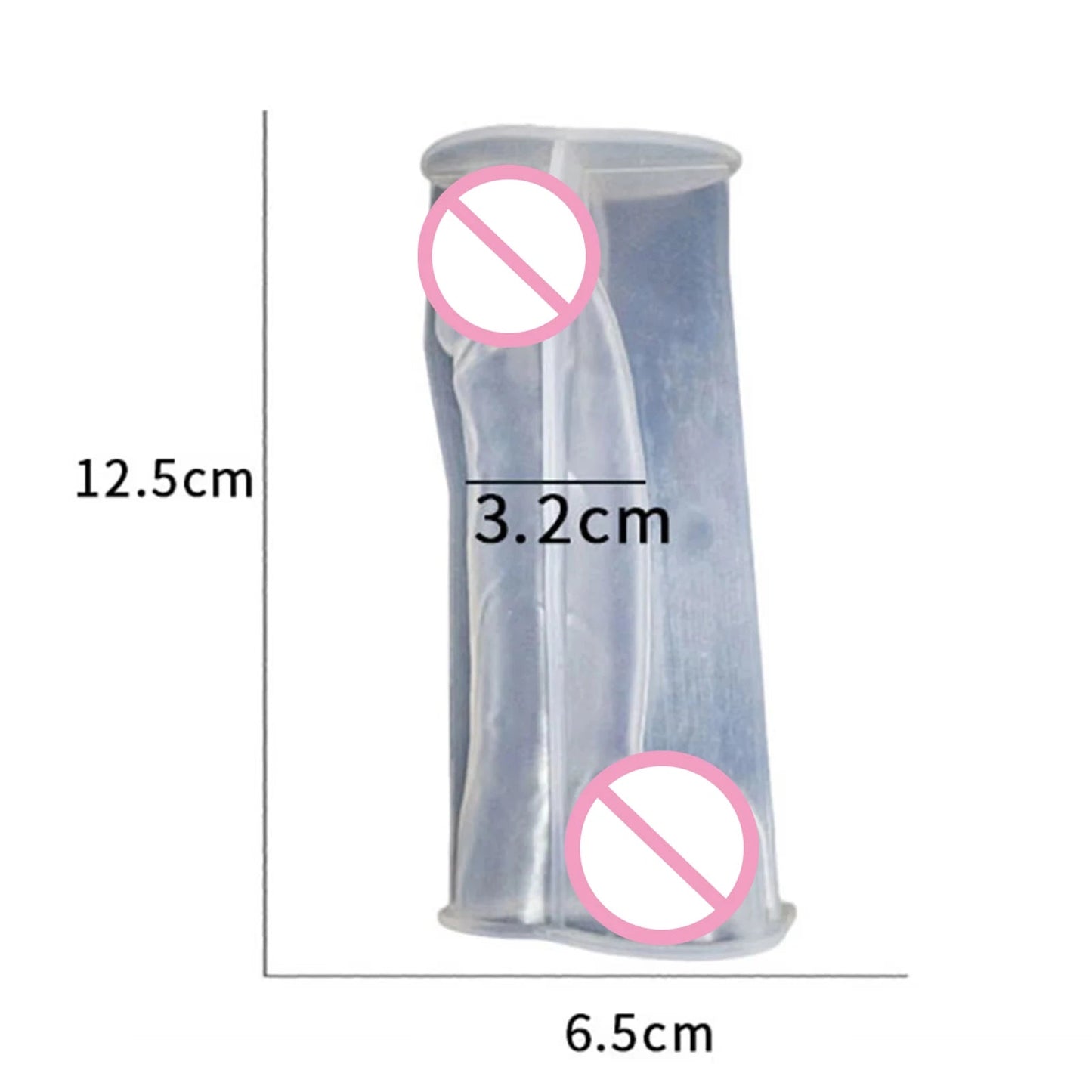 12-18CM Silicone Men Genital Candle Mold Reusable Molds for Crafting Scented Candle Soaps Resin Item DIY Handmake Accessories luvshop24