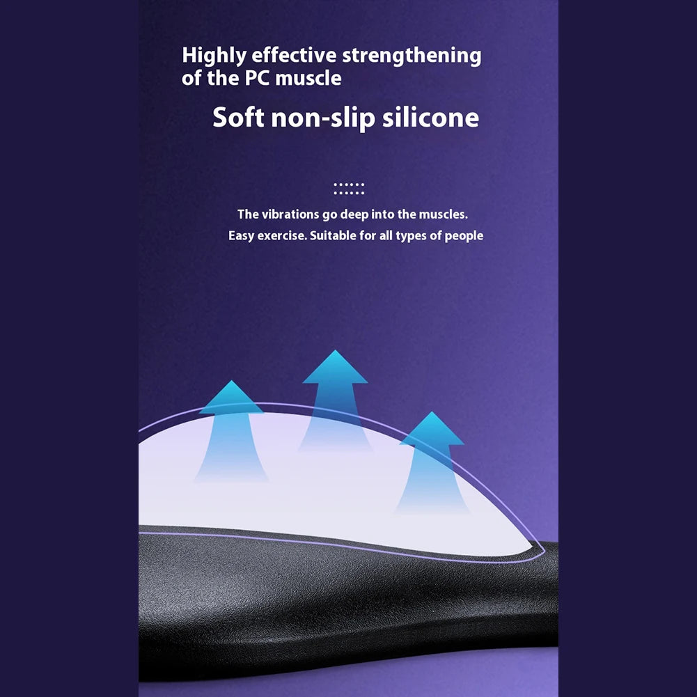 Electric Sit-On-Top Pelvic Trainer Ergonomic Pelvic Floor Strengthening Device Pelvic Floor Muscle Training Device for Men Women luvshop24
