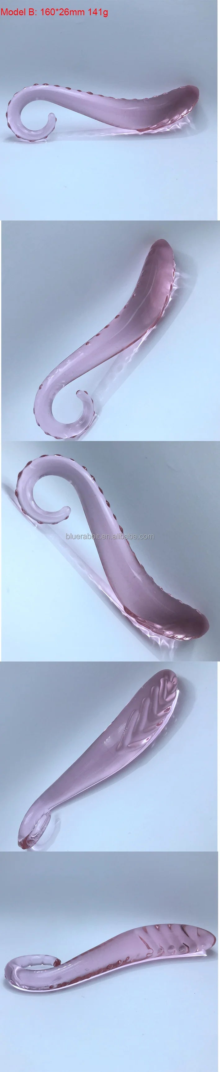 Sea Horse Glass Anal Plugs Wholesale Glass Masturbation Erotic Toys Pink Purple Black Green Blue Crystal Glass Dildos for Women luvshop24