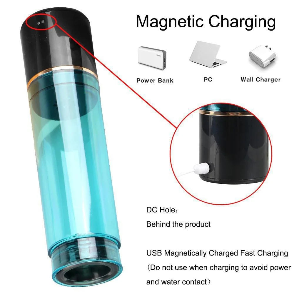 Water Penis Enlarge Vacuum Pump Sex Toys Male Electric Penis Enlargement Extend Pump Automatic Suction Stronger Bigger Erections luvshop24