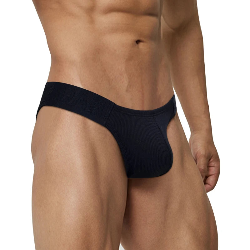 CMENIN Sexy Leg Strap Mens Sports Fitness Briefs Male Underwear Gays Slip Bikini Jockstrap Underpants Cotton Homme Bikini Briefs luvshop24