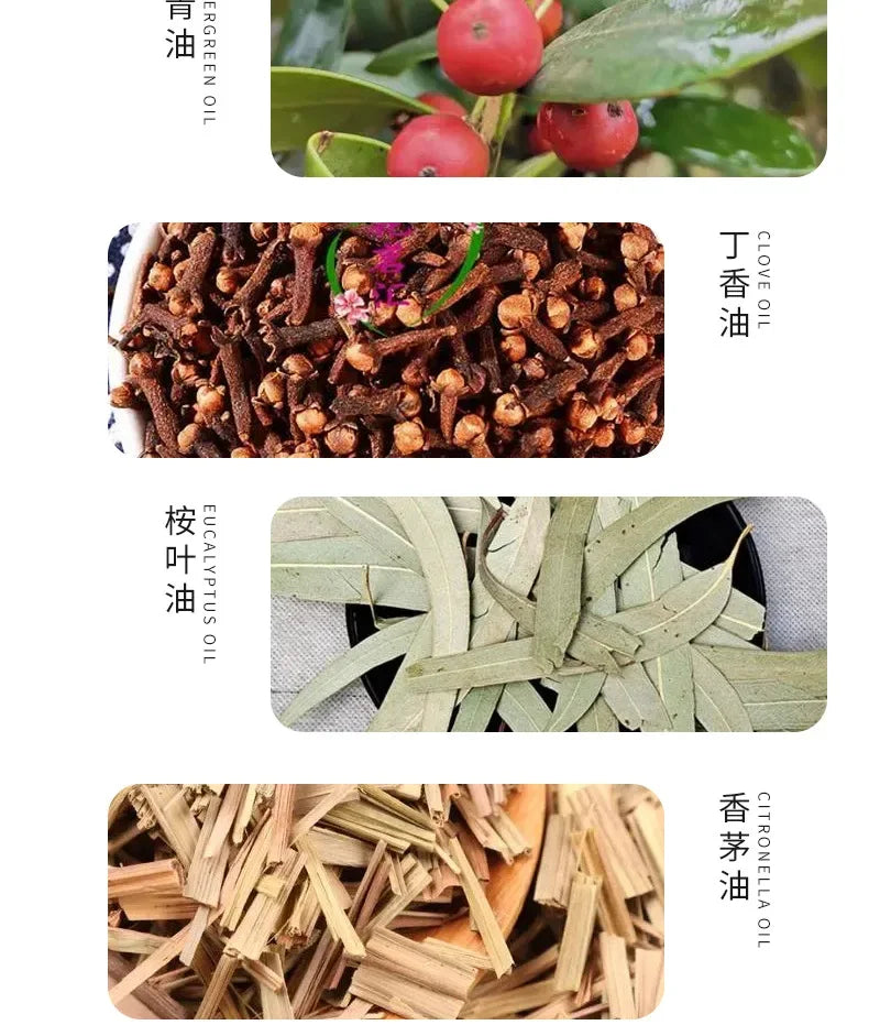 Massage Oil Headache Dizziness Back Pain Active Oil Dizziness Rheumatoid Arthritis Joint Pain Muscle Pain Bruises Massage luvshop24