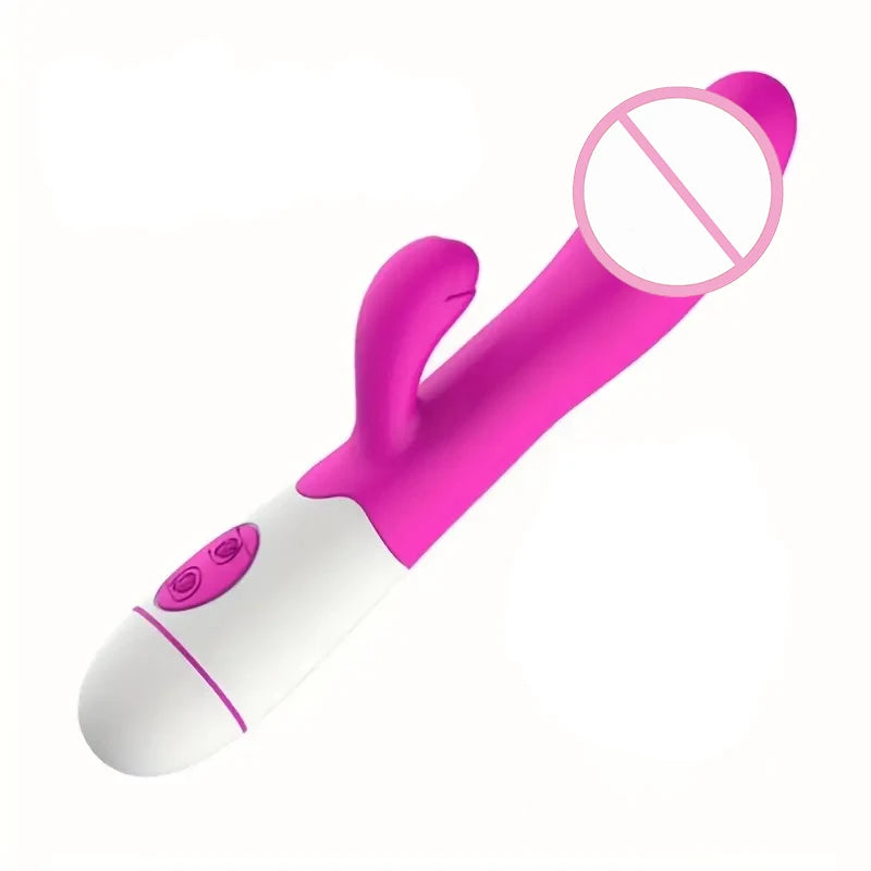 30 Speed G-spot Vibrator, Vaginal/Clitoral Massager, Sex Toys, Female Sex Toys, Adult Toys, Sexy Toys (Batteries not included) luvshop24