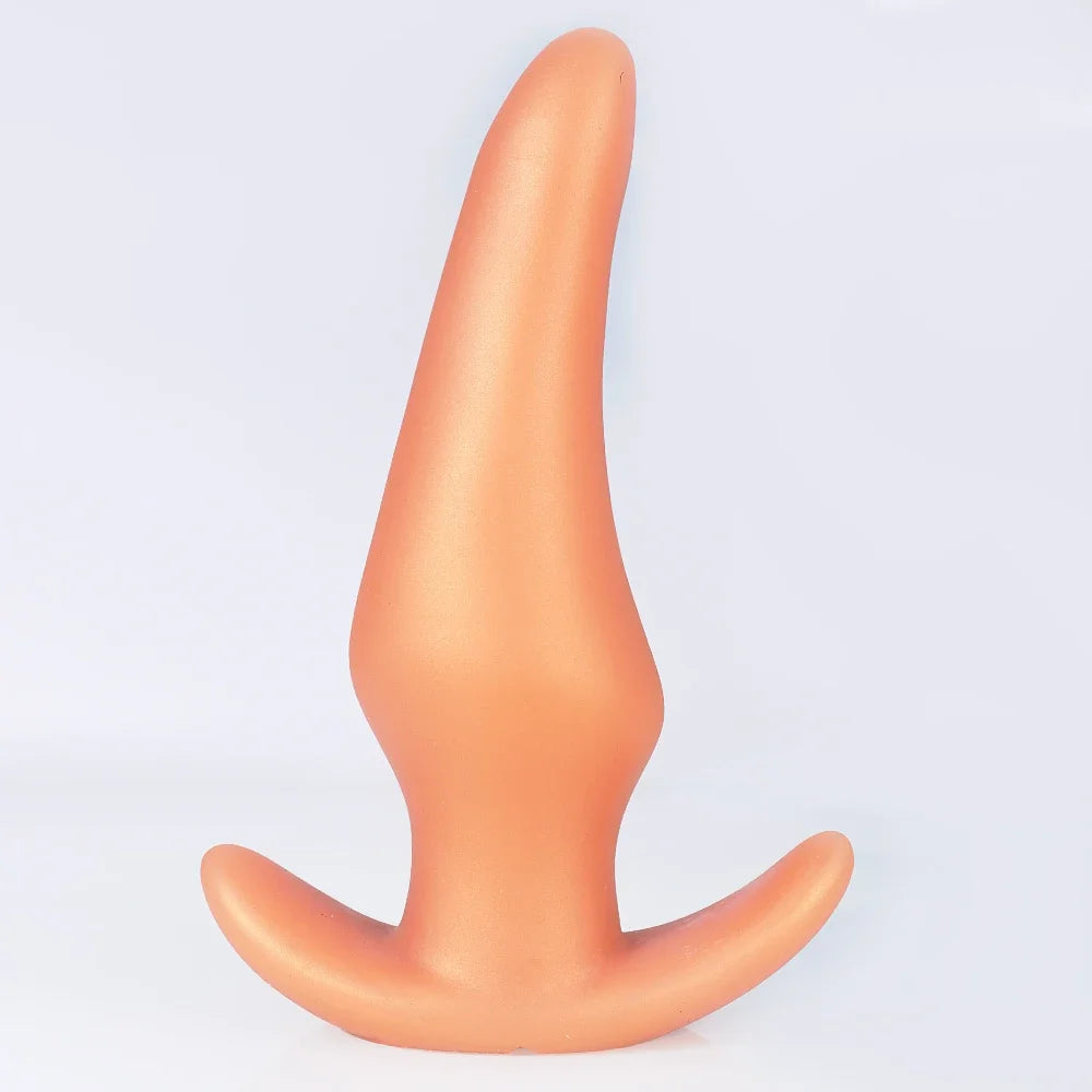 Wearable Anti Drop Soft Anal Plugs Prostate Massage Liquid Silicone Huge Butt Plug Anal Training Comfortable To Wear Butt Plug luvshop24