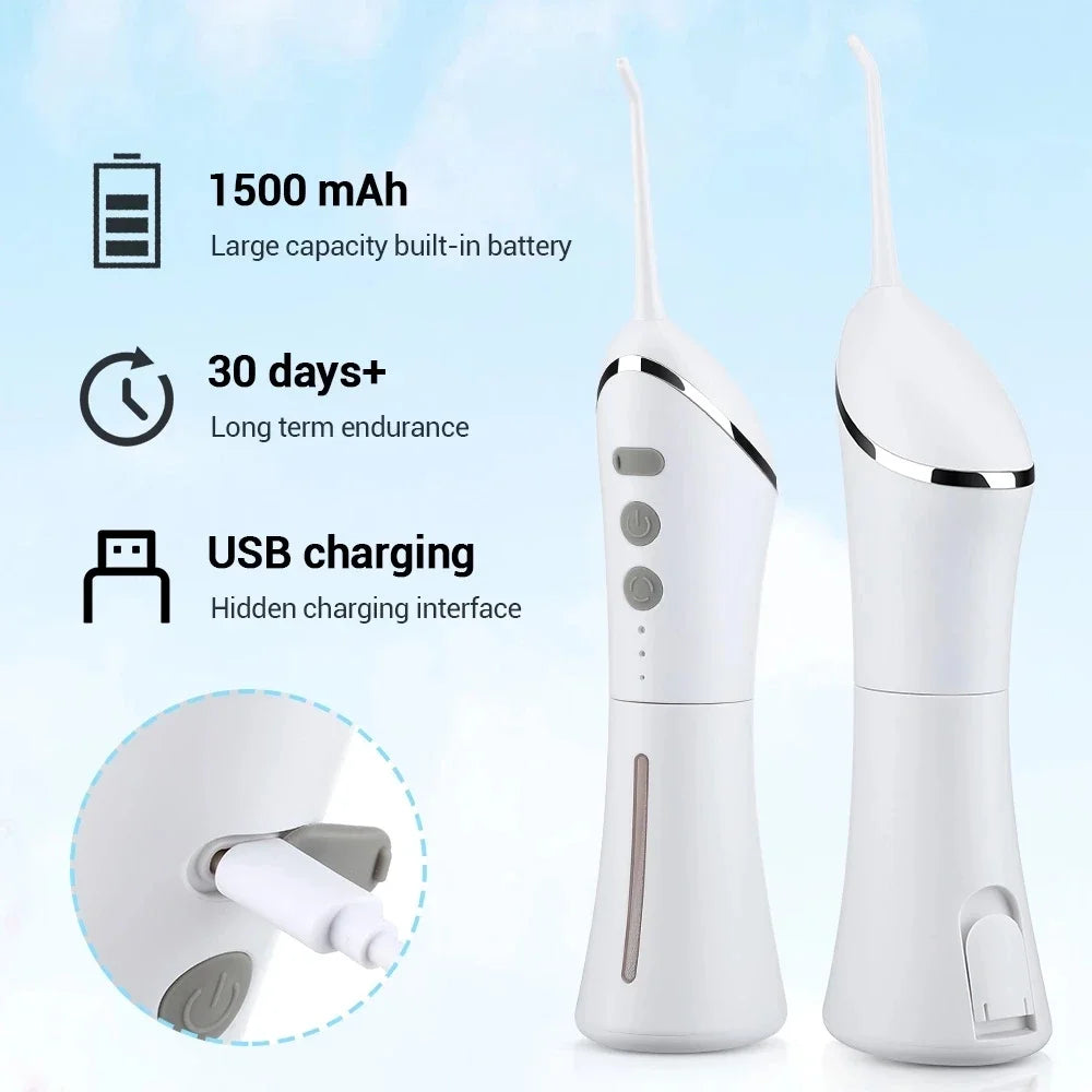 Xiaomi Oral Irrigator Water Flosser Electric Dental Whitening USB Rechargeable Gums Care Portable Cordless Jet Tooth Scaler New luvshop24
