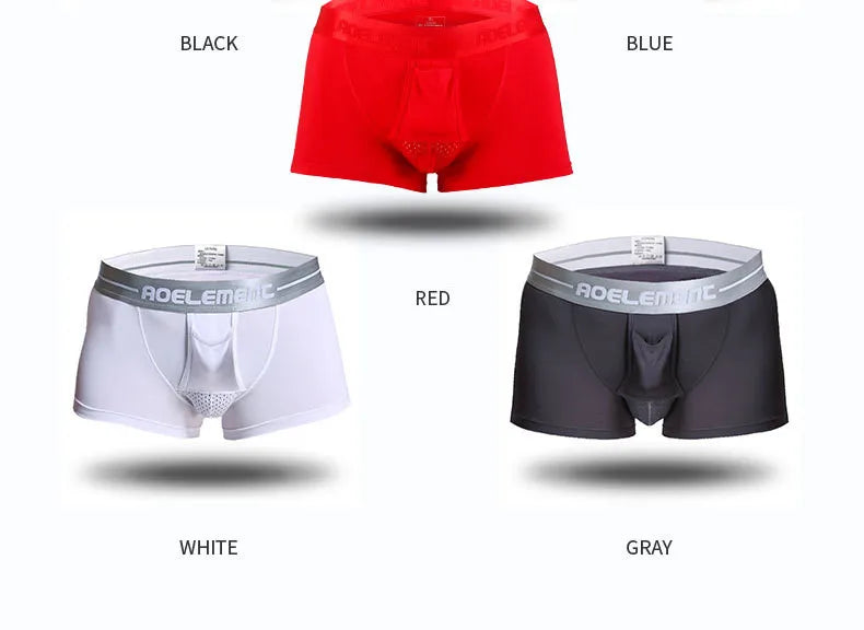 Men's Boxer Shorts Push Up Underwear Modal Underpants Male Brethable Bullet Separation Pouch Panties Cueca Plus Size L-5XL luvshop24