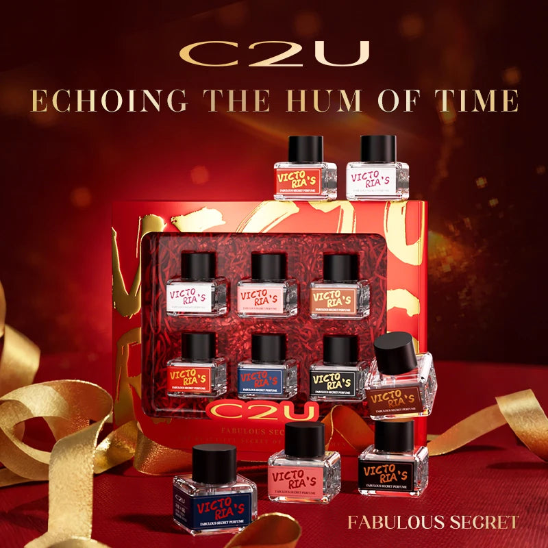 Women's exquisite private perfume set, elegant appearance, fresh and charming date perfume, lover's gift luvshop24
