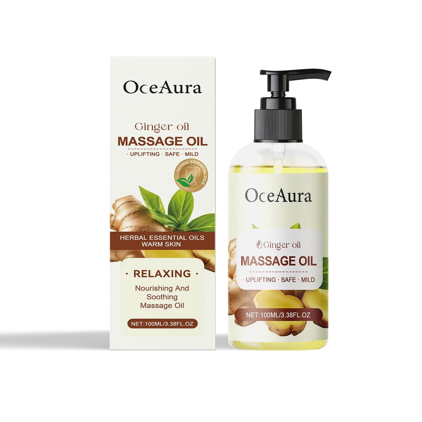 100ML Plant Body Massage Oil Dry Skin Nourishing Moisturizing Body Skin Firming Massage Natural Essential Oils luvshop24