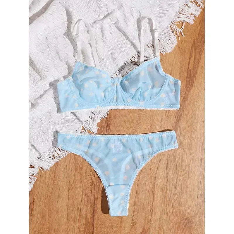 Female Lingerie Sexy Lingerie for Women Body Shorts Push-up Bra Fancy Woman Underwear Transparent Intimate Lingerie Set luvshop24