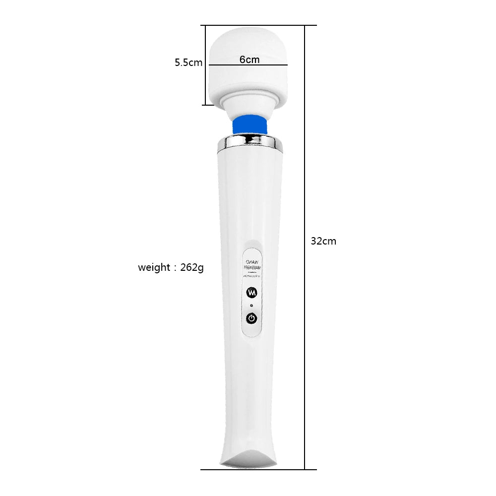 Electric Body Massager10 Speed Vibrations Powerful Deep Tissue Massage Back/Neck/Leg Recovery Muscle Pain Relief Soreness luvshop24