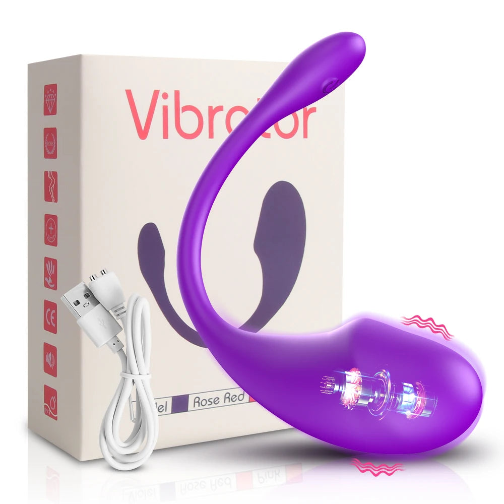 G Spot Vibrator Wearable Vibrating Egg Adult Erotic Toys Clitoris Stimulator Vagina Massager Vibration Love Egg Panties Vibrator luvshop24