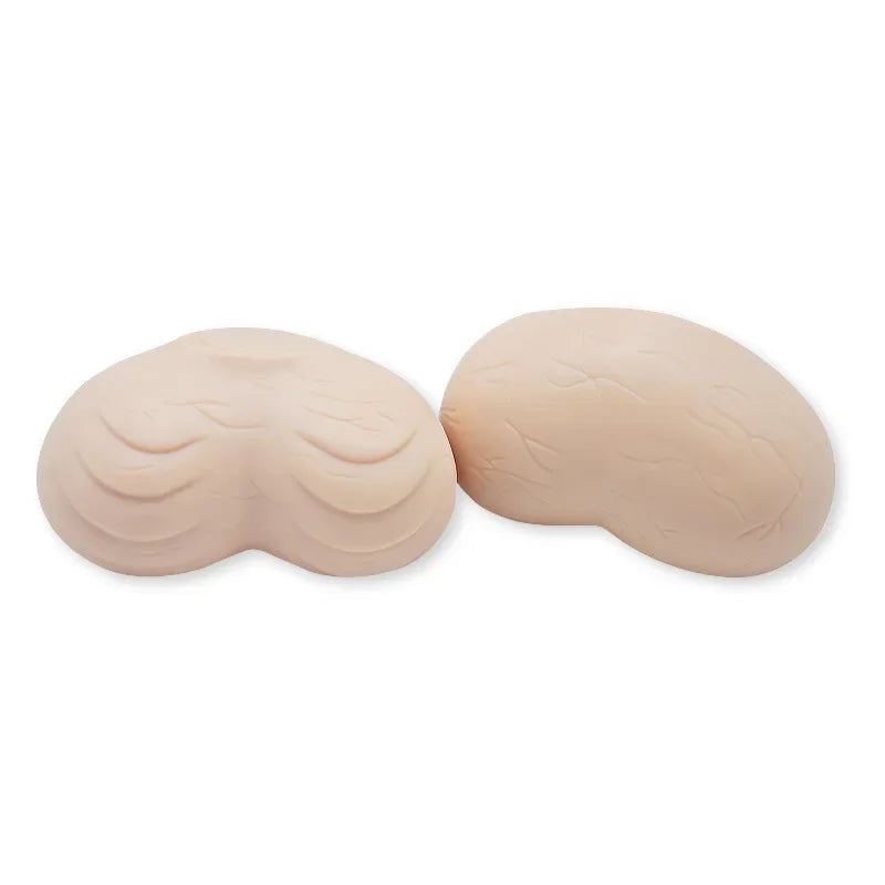 Stress Relief Balls Realistic Male Testicle Design Soft Plastic Squeezable Toy for Men Adult Entertainment Egg Shaped Toys luvshop24