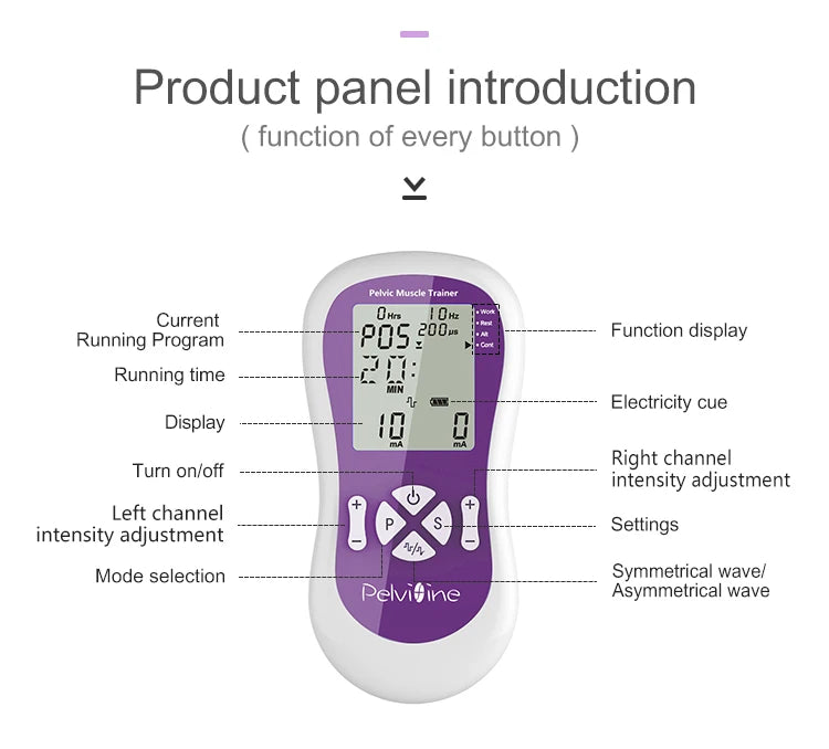 Kegel Exerciser Incontinence Stimulator with Probe for Bladder Control and Pelvic Floor Exercise for Women Muscle Stimulator luvshop24