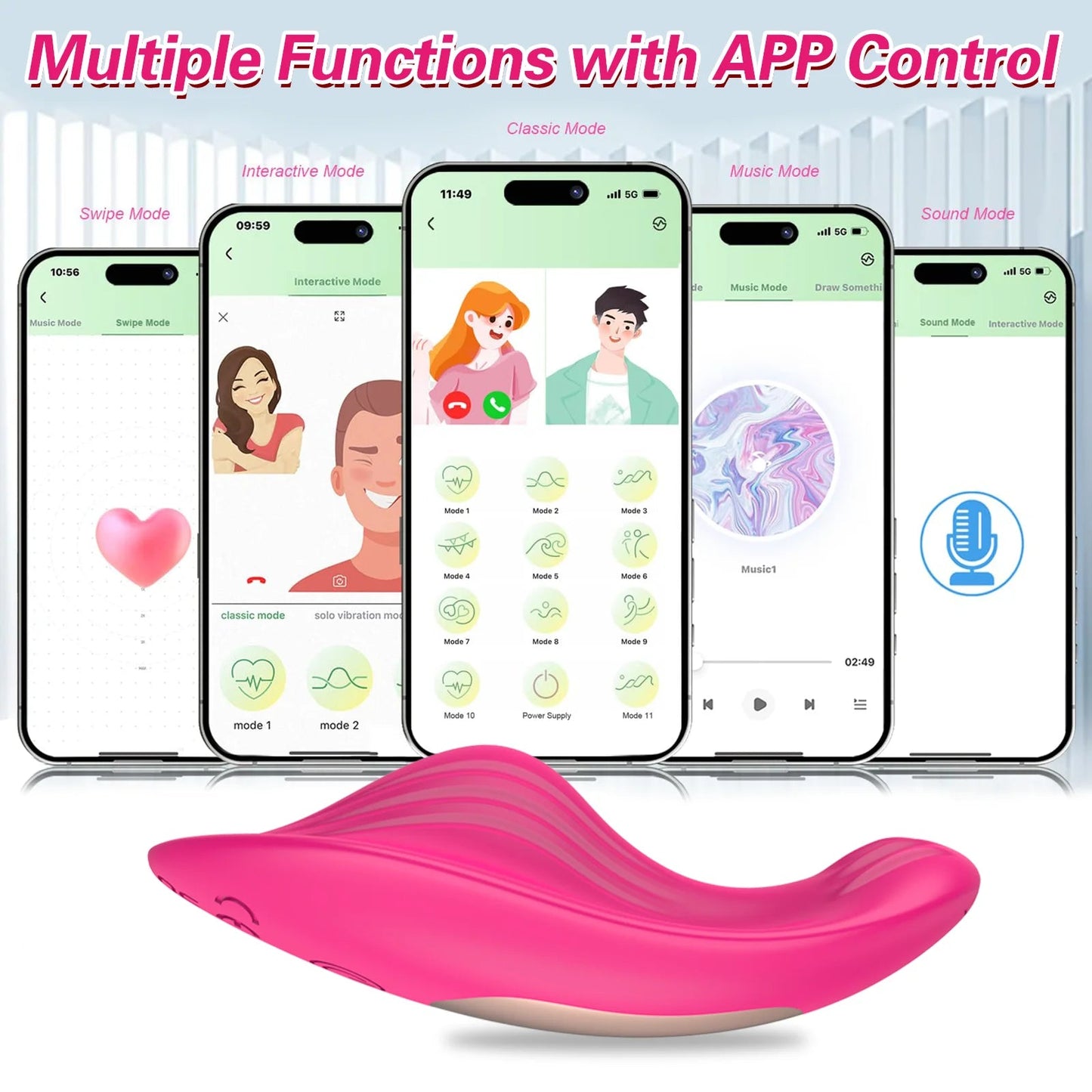 Butterfly Wearable Vibrator Wireless APP Remote Panties Dildo Vibrator for Women Clitoral Stimulator Massage Erotic Sex Toys 18+ luvshop24