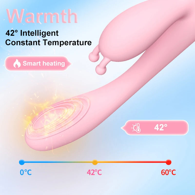 Rabbit Vibrator for Women Powerful vibrating AV Magic Wand G Spot Clitoris Stimulator Vagina Nipple Massage Dildo Masturbator luvshop24